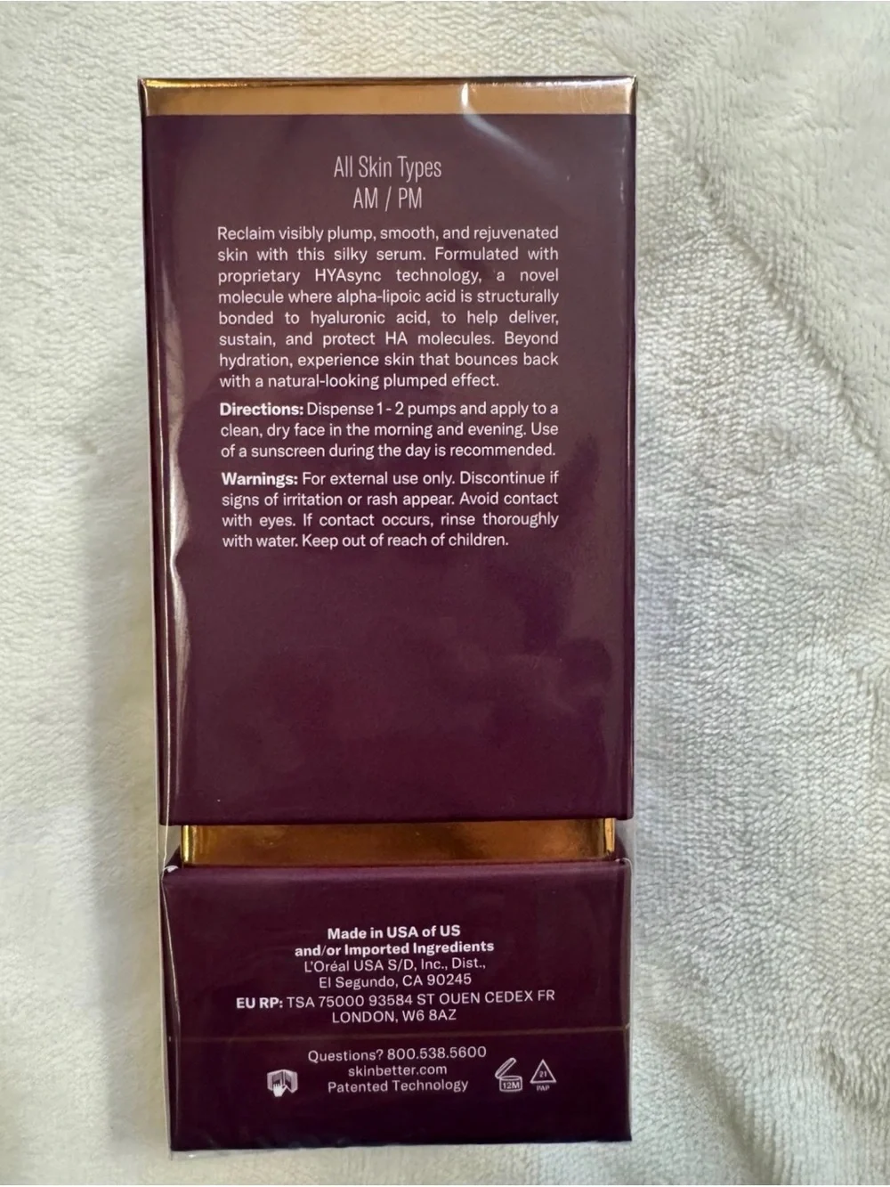Ampra Volumizing Macro HA Serum - 30ml NEW